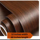 Elegant Brown Vinyl Film Wallpaper - 3D Abstract Wall Decor for Ambiance