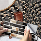 Modern Design Quartz Wall Tile Sticker -24Pcs Self-Adhesive Decor